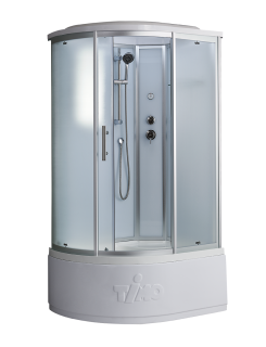 Душевая кабина Timo Standart T-6610SR Silver Fabric 110x85см